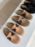 Double Belted Slid On Clogs